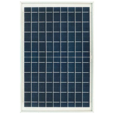 Panneau solaire 10W 9V – Haute efficacité – Verre trempé et cadre aluminium – Étanche IP65 – Applications hors réseau (1/5)