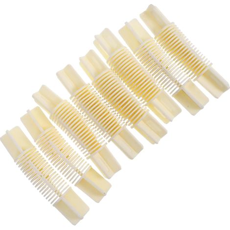 Connecteurs d'angle Compatible Tringles Romaines de 26 à 28 Mm Lot de 8 Installation Facile Accessoires Polyvalents pour Tringle à Rideaux en Plastique PP pour Décoration (1/5)