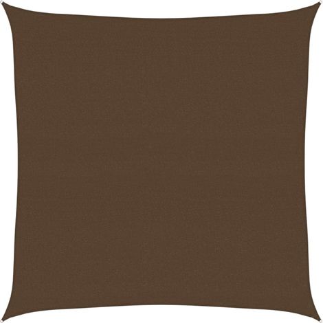 Sunshade Sail 160 g/m² Brown 4.5x4.5 m HDPE vidaXL