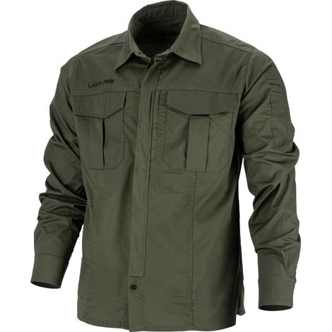 Camisa Ripstop verde, "2XL", CE, lahti (1/5)