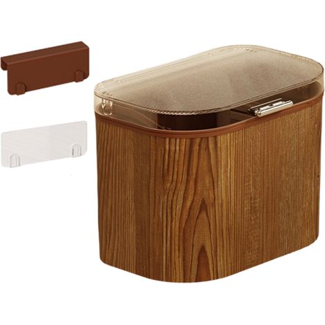 Cestino per rifiuti a parete, con design sigillato - AS