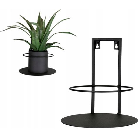 Supporto per fiori in metallo, supporto per fiori sospeso Loft nero Vendes S Fi 25x30 (1/5)