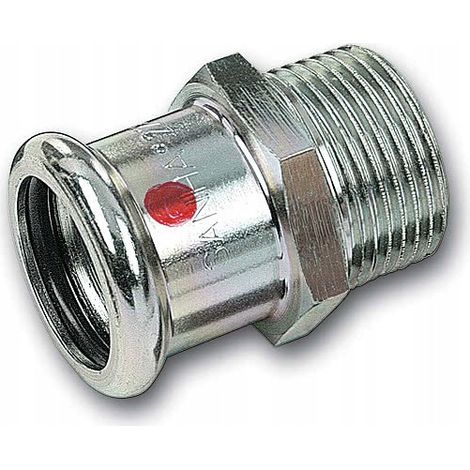 Sanha SANHA-THERM C-Stahl acoplamiento acero negro 15x3/4 pulgadas (1/3)