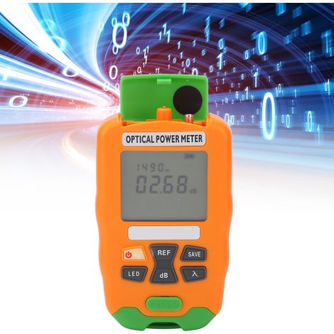 wattmètre à fibre optique miniature orange AUA-D7 -70+10 dBm (1/5)