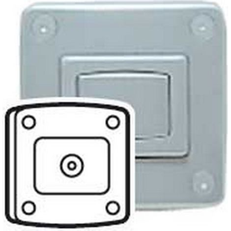 Legrand 86678 – SAGANE ROC Radkappe – TV-BUCHSE TYP „F“, EINZEL MÄNNLICH