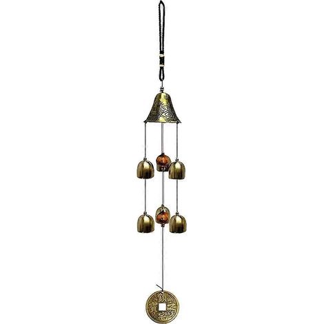 Carillon éolien d'extérieur en métal, ornement suspendu pour jardin ou cour. (1/5)