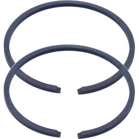 Segments De Piston - 38 mm x 1.5 mm - Pour Tronçonneuses Poulan PP230 PP210 1950 À 2250 - Référence OEM 530029805 - 2 Pièces (1/4)