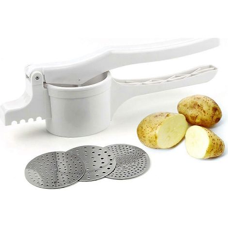 Presse-pommes de terre facile à nettoyer, broyeur de pommes de terre adapté aux pommes de terre (1/4)