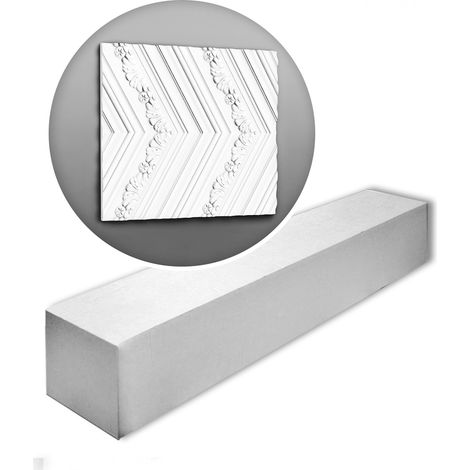 Orac Decor W130-box LUXXUS CHEVRON 1 Scatola 4 pezzi 3D Rivestimento murale 8 m