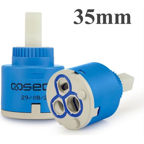Crediri Sedal 35 mm Keramik-Wasserhahnkartusche für Einhand-Wasserhahn-Ersatz (1/5)