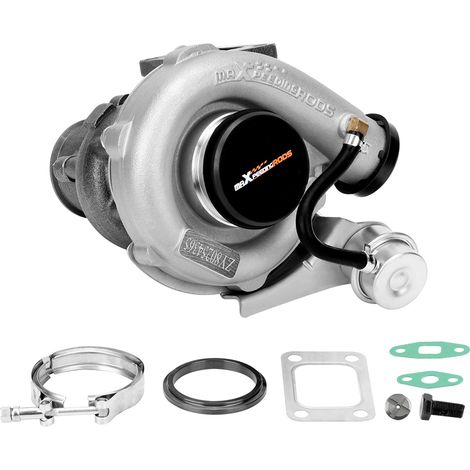 Universal Turbo Turbocharger T3 T04E trim 74.2 V-band Oil cool 2.0-3.5L (1/5)