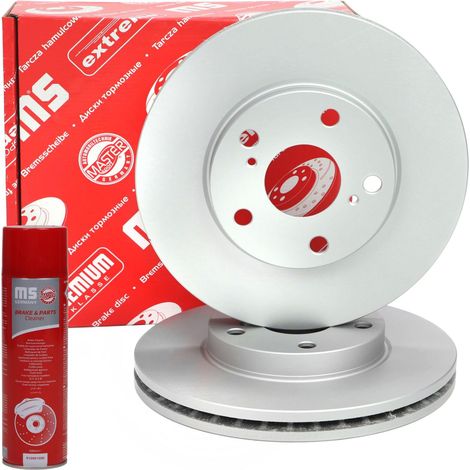 DISCOS DE FRENO delanteros 24012601841-PCS-MS 2 piezas (1/4)