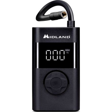 compresseur d'air midland enerpump 150 psi batterie 4000mah