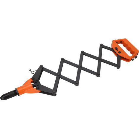 Pince à riveter rétractable robuste pour rivets de 3,2 mm, 4,0 mm, 4,8 mm, 6,0 mm et 6,4 mm. (1/5)