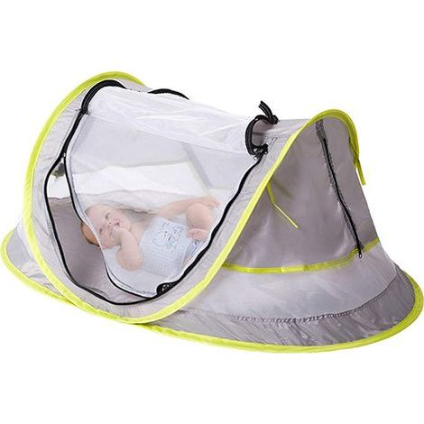 Babyzelt, tragbares Reisebett für Babys, Sonnenschutz mit UPF 50+ für Kleinkinder