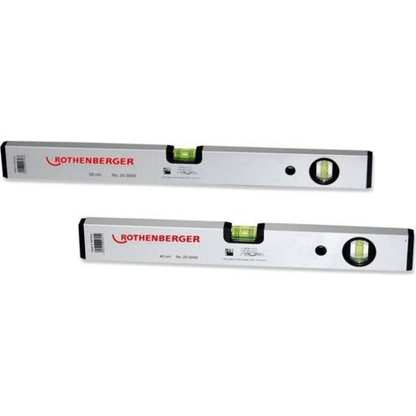 ROTHENBERGER 1500001548 - Nivel estándar 1000 mm con imanes