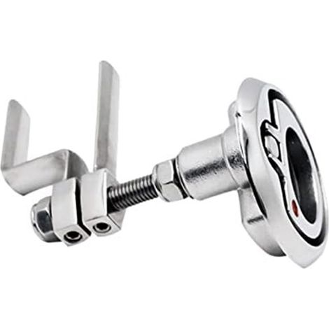 Accessoires De Yacht, Serrure Sol en Acier Inoxydable 316, Matériel Verrouillage Pont À Points Rouges (1/5)