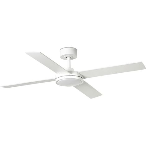 Faro Saint Large Led White DC Ceiling Fan 6 Speed (1/4)