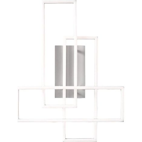Plafoniera moderna gea luce dyana p fdypb1 led bianco alluminio silicone
