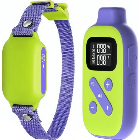 Collier de dressage pour chien avec télécommande 1000 m – Étanche IP67 – 3 modes de stimulation – Ajustable pour chiens de 10 à 27 pouces (1/5)