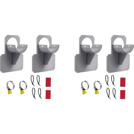 Lot de 4 supports de tuyaux de piscine, accessoires pour piscines hors sol, tuyaux d'arrosage pour piscines hors sol (1/5)