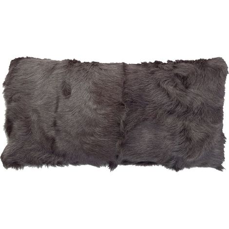 Coussin en poils de chèvre frisés (1/3)