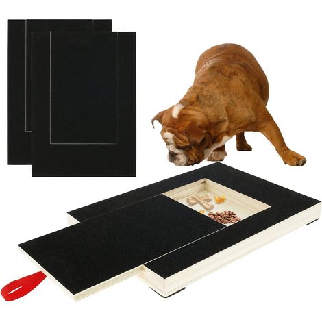 Rascador para perros - 35 x 25 x 3 cm - Cuadrado - Antiestrés - Para todo tipo de perros (1/5)