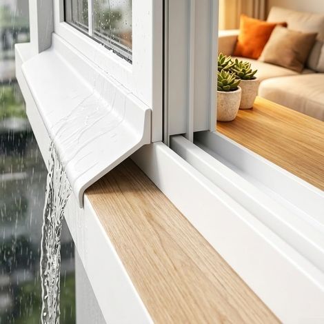 Window Sealing Tape for Doors 4.5cm x 5m Sealing Tape (white) (1/5)