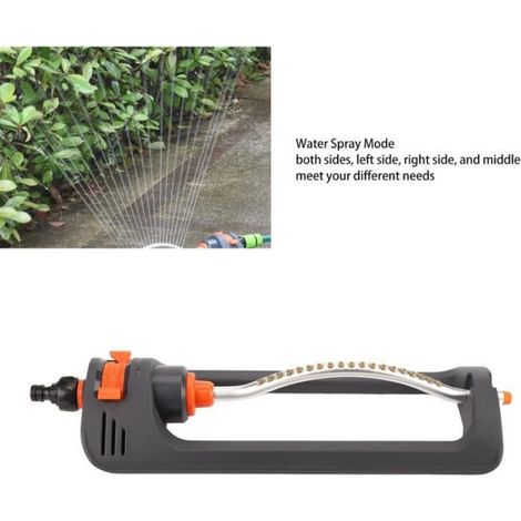 1 Arroseur Oscillant, 19 Gicleurs, 4 Modes, Ajustable, Jardin Pelouse Grandes Surfaces (1/4)