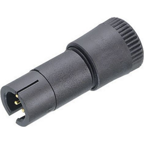 binder 09-9747-70-03 Rundstecker Stecker, gerade Gesamtpolzahl: 3 Serie (Rundsteckverbinder): 719  1