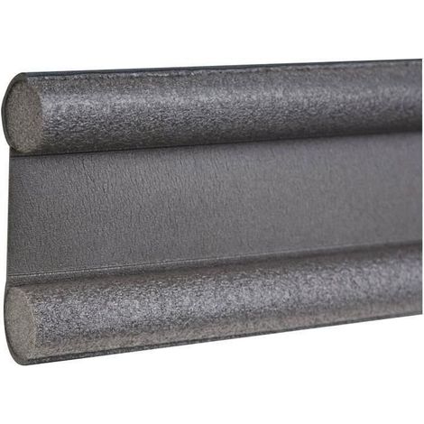 Filiyano-Cadre de porte - GEKO - Double joint en mousse - 95 cm - Noir - Plastique - Résine noire (1/3)