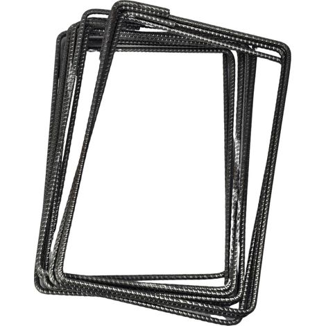 étriers d'armature pour construction, fil 15x20, 6 mm (1/5)