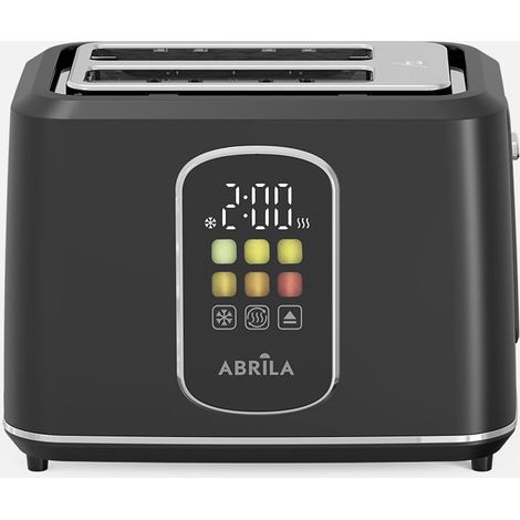 Grille-pain Ajeno Noir 930W 2 Fentes Affichage (1/2)