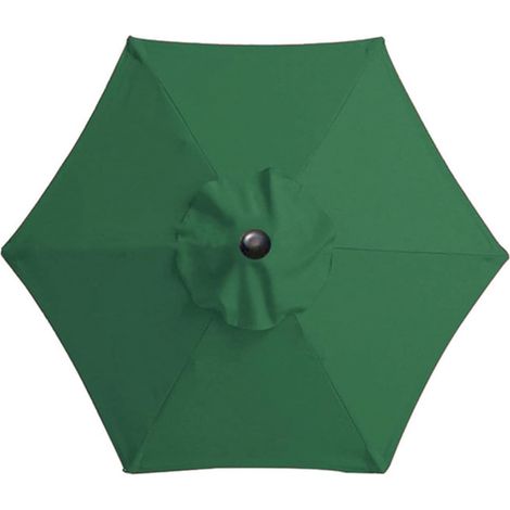 Tela De Sustitución Para Sombrilla - Poliéster Impermeable - Para Sombrillas De Jardín Terraza Playa - 2,7 M - 6 Brazos (1/5)
