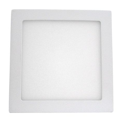 Plafoniera Faretto Led Da Soffitto Muro Parete Quadrata 18W Bianco Freddo 225x225mm