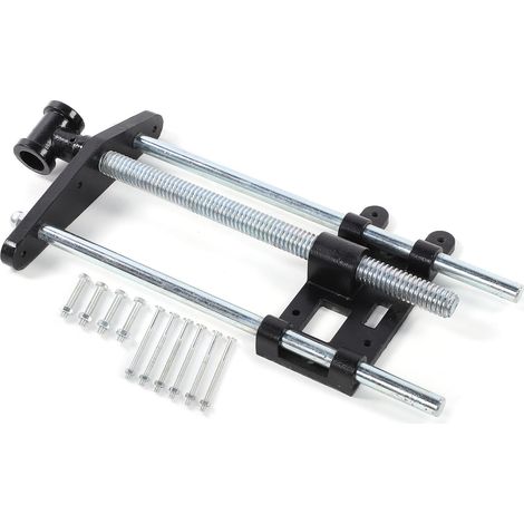 Étau d'établi robuste 10,5 pouces pour menuisier, pince de fixation métallique lourde, serre-joint professionnel pour travail du bois, étau industriel durable. (1/5)