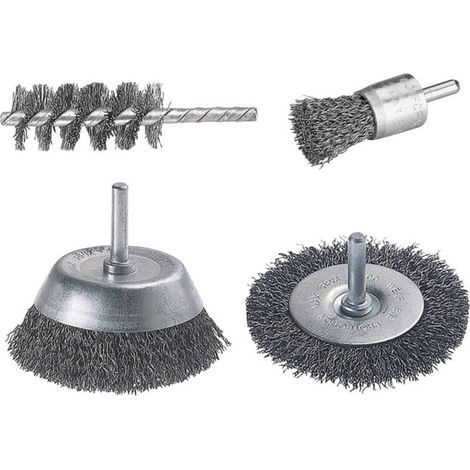 lot de brosses Wolfcraft 2133000 1 (1/3)