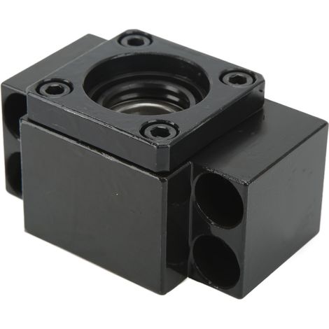 Support de vis à billes 20mm, acier carbone M20x10, palier à billes rigide, base de fixation pour extrémité, montage précis. (1/5)