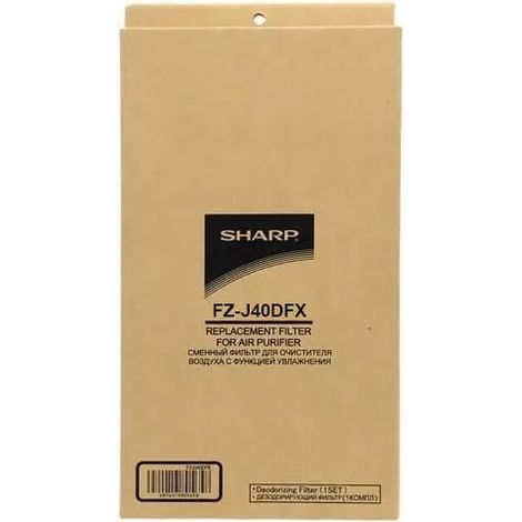 Filtro de carbón activado Sharp FZ-J40DFX para purificadores Sharp (1/2)