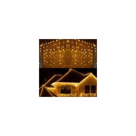 Guirlande lumineuse d'extérieur 30M 300 LEDs – 8 modes – IP65 étanche – Alimentation secteur – Lumière jaune chaud – Décoration Noël mariage jardin - 300LEDs (1/5)