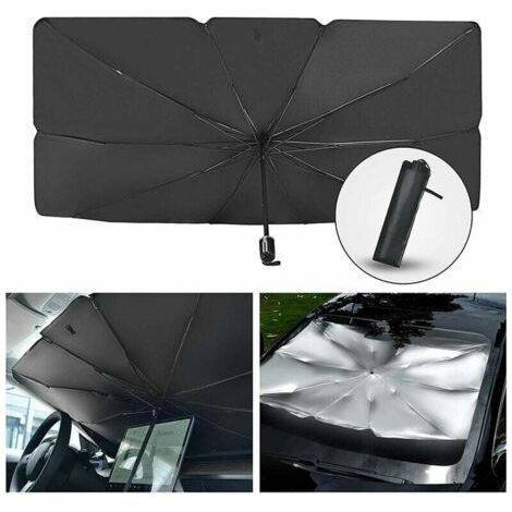 BUNTHAUS PA Aiperq Pare-soleil de voiture pour pare-brise pare-brise automobile pliable Parapluie de voiture pour pare-brise (14080CM) (1/5)