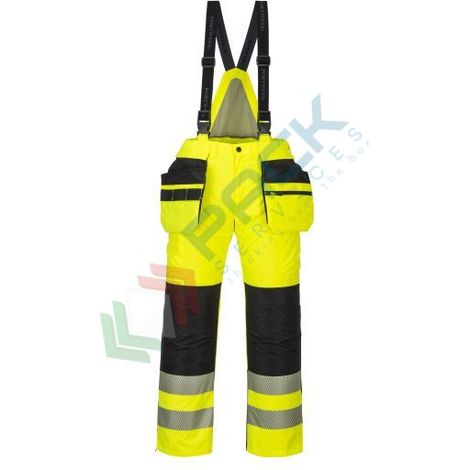 Pantaloni invernali PW3 alta visibilità Giallo/Nero 2XL - FR(54) - UK(44) (1/2)