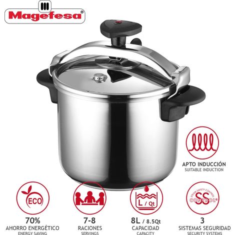 OLLA EXPRESS MAGEFESA RECTA 8 LITROS STAR NEW