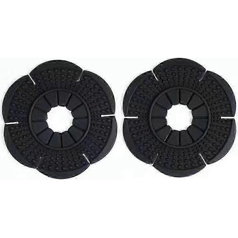 Lot de 2 protections pour bras d'essuie-glace de voiture, anti-poussière, avec coussinets en silicone. (1/5)