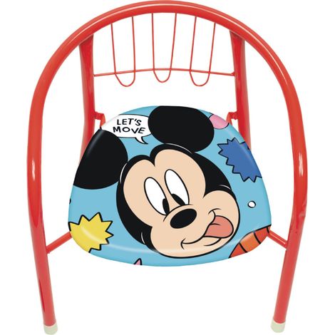 Chaise en métal Mickey Mouse