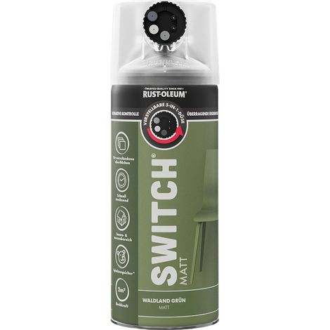 Rust-Oleum Sprühlack Switch 400 ml waldland grün matt Lackspray