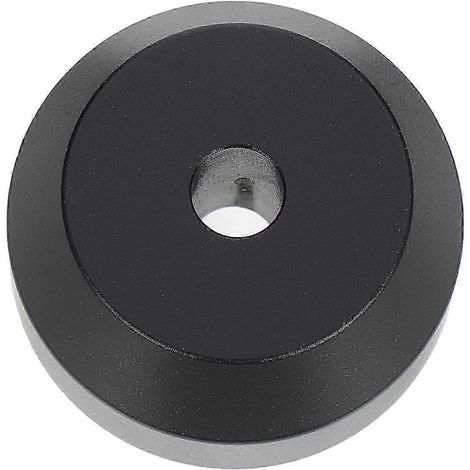 Adaptateur métallique pour platines vinyles, adaptateur 45 tours/minute. (1/2)