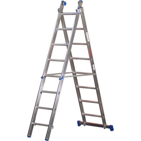 A chelle combinA e Venus A 3 A lA ments 11 marches h min / max 350/824 cm support de rallonge pour A chelle