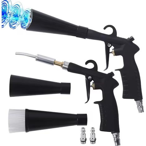 Pistolet de nettoyage pneumatique haute pression pour moteurs automobiles de qualité industrielle, pulvérisateur de dépoussiérage intérieur automobile, dépoussiérage à sec par tornade