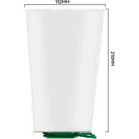 Consumables: Dust bags for Vorwerk VB100/FP100 vacuum cleaners, pack of 5 high-efficiency filter dust bags for home use. (1/2)